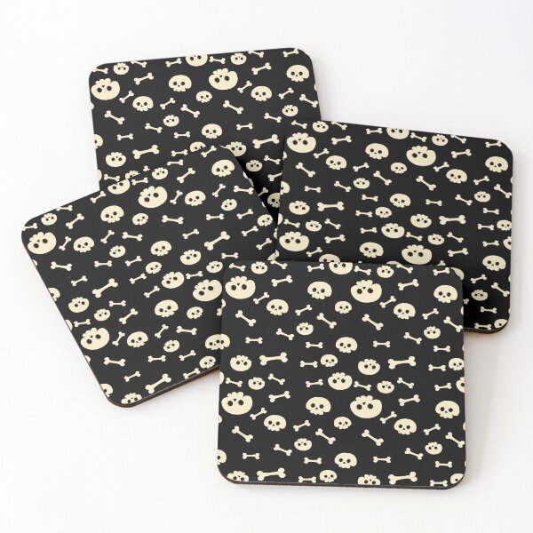 Item preview, Cute Skull and Bones Halloween Pattern designed and sold by Zaya_art.