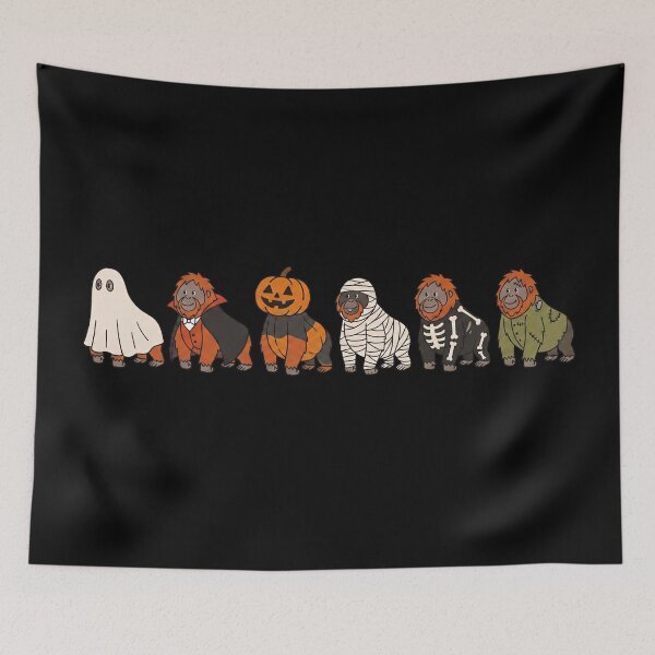 Item preview, Funny Orangutan Halloween Costume Trick or Treat Boys Girls Kids designed and sold by FurryHavenPH.