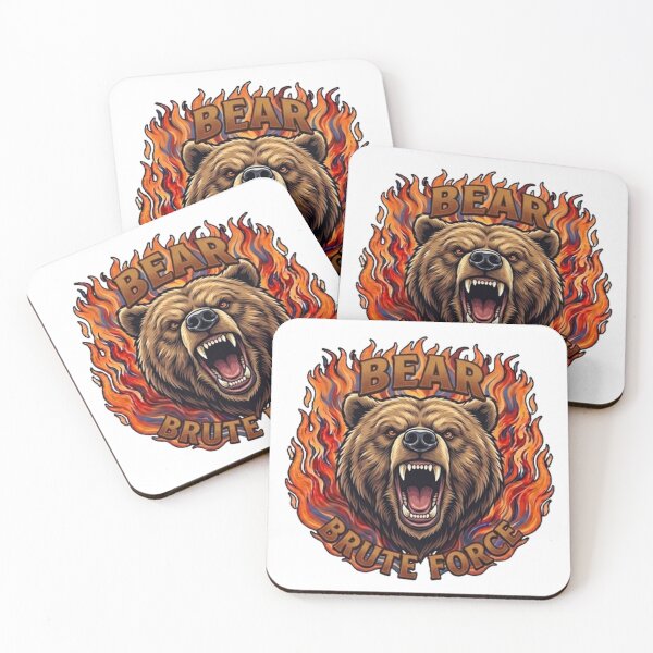 Item preview, BEAR - BRUTE FORCE designed and sold by The best online style shop.
