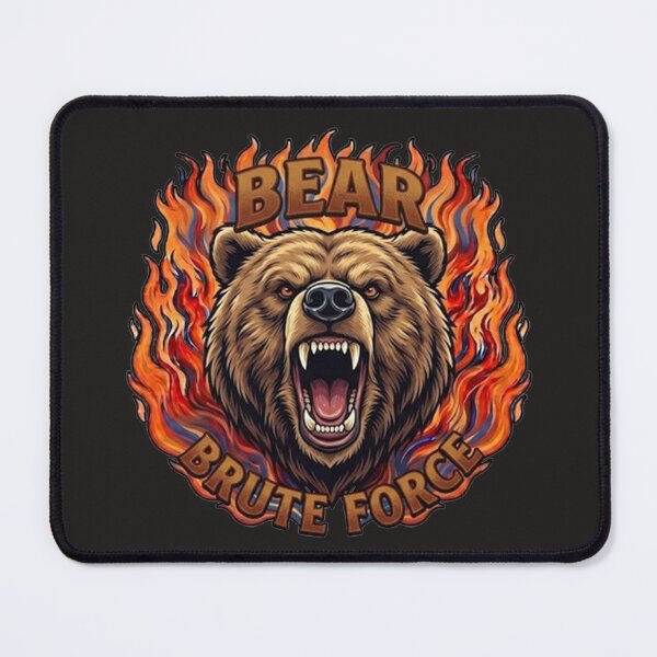 Item preview, BEAR - BRUTE FORCE designed and sold by The best online style shop.