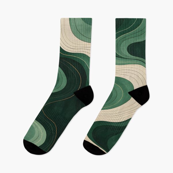 Item preview, Forest Flow Abstract Topographic Pattern designed and sold by Evan-Tees.
