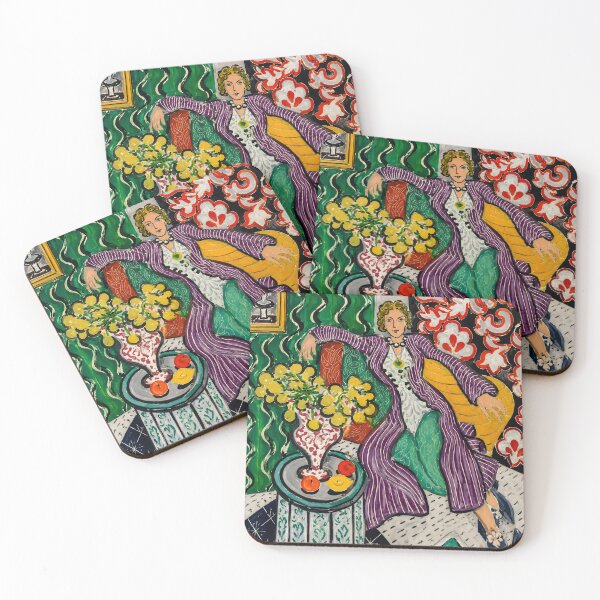 Item preview, Woman in a Purple Coat by Henri Matisse designed and sold by Erlin Rudho.