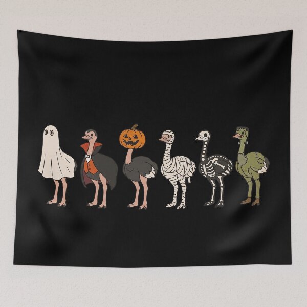 Item preview, Funny Ostrich Halloween Costume Trick or Treat Boys Girls Kids designed and sold by FurryHavenPH.