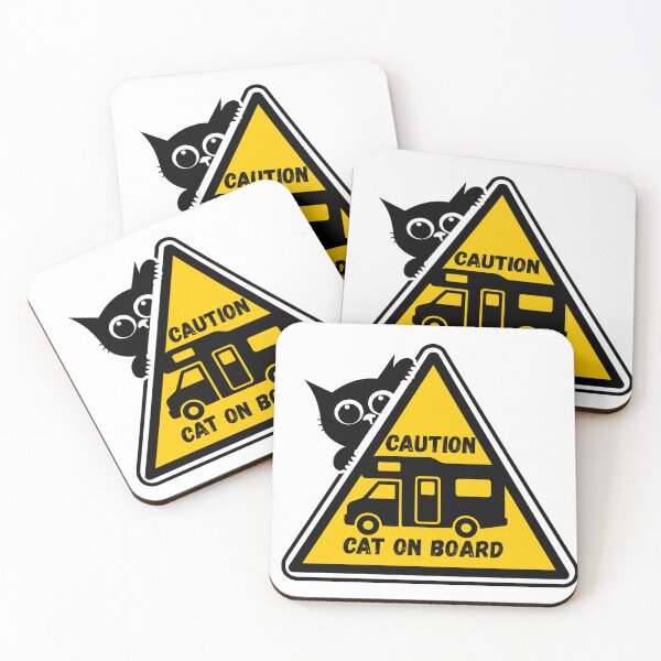 Item preview, Vida en autocaravana: Gato a bordo designed and sold by ValeGraficArte.