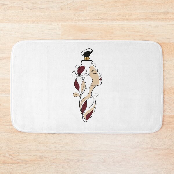 Item preview, Vintage Floral Perfume Bottles – Romantic Botanical Fragrance Art designed and sold by AMICO77.