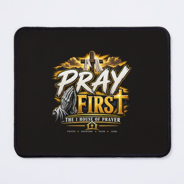 Item preview, PRAY FIRST ? | Christian Faith Shirt | The 1 House of Prayer designed and sold by The1HouseofPrayer.