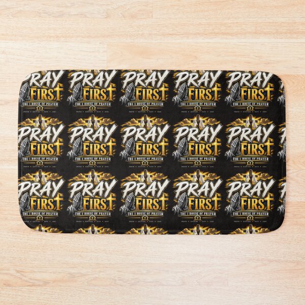 Item preview, PRAY FIRST ? | Christian Faith Shirt | The 1 House of Prayer designed and sold by The1HouseofPrayer.