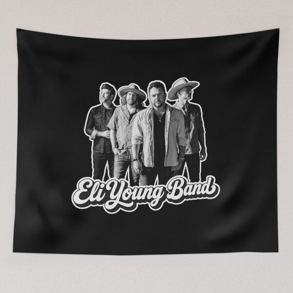 Aperçu de l'œuvre Eli Young Band créée et vendue par FloraPlantTees.