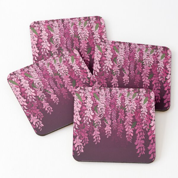 Item preview, Pink Wisteria Flowers designed and sold by RLan.