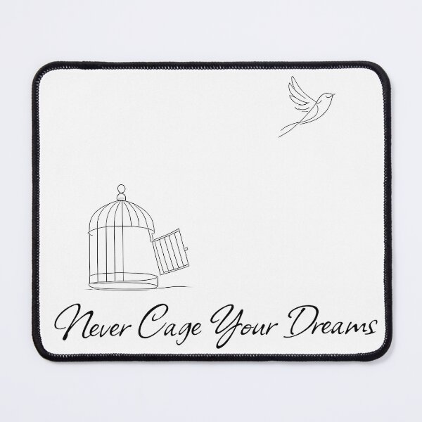 Item preview, Never Cage Your Dreams – Bird Freedom Inspirational Design designed and sold by Buli89.