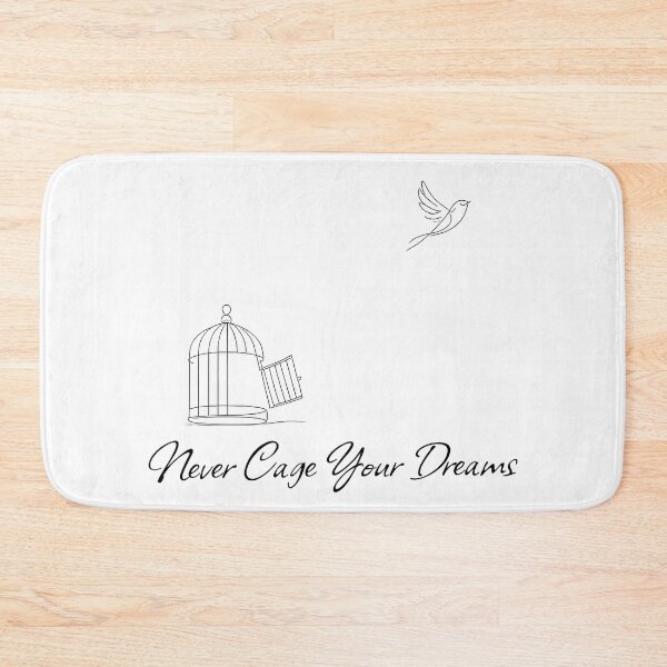 Item preview, Never Cage Your Dreams – Bird Freedom Inspirational Design designed and sold by Buli89.
