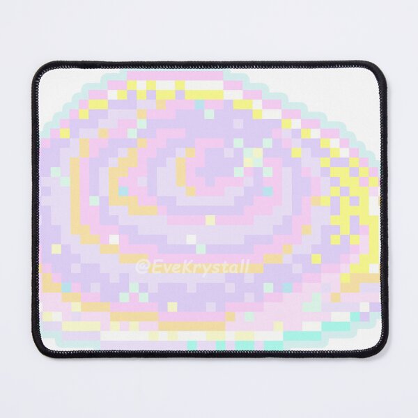 Item preview, Pastel Holographic Clam Sea-Shell Sticker (Pixel_Art) designed and sold by EveKrystall.