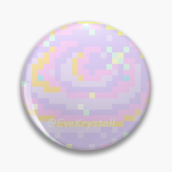 Item preview, Pastel Holographic Clam Sea-Shell Sticker (Pixel_Art) designed and sold by EveKrystall.
