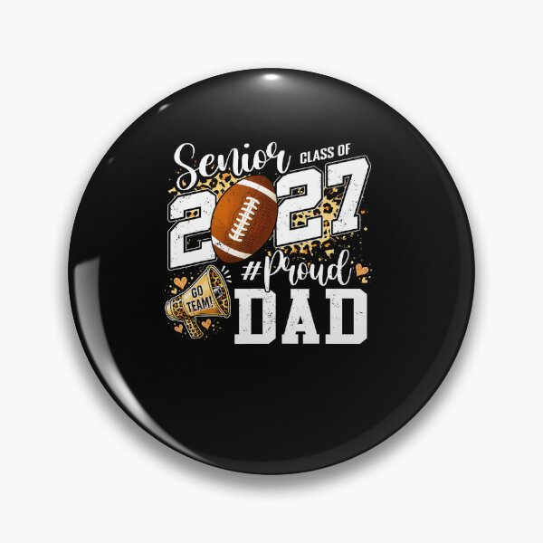 Item preview, Senior 2027 Proud Dad Go Team! designed and sold by Eat-Apples.