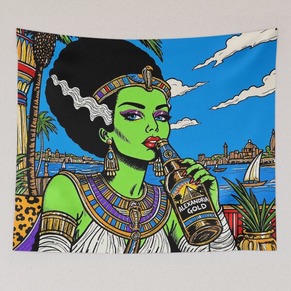 Item preview, The Bride of Cleopatra designed and sold by PopFright Art Company .