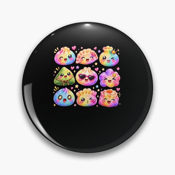 Item preview, Kawaii Dumplings Cute Food designed and sold by Eat-Apples.