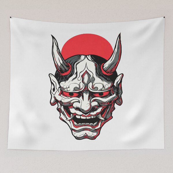 Item preview, japanese hannya mask designed and sold by chickencute.