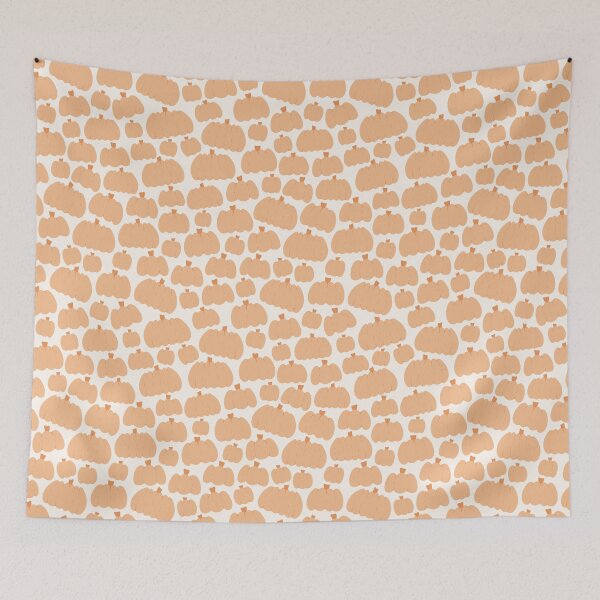 Item preview, Orange Pumpkin Pattern Autumn Halloween Aesthetic designed and sold by winterpumpkin.