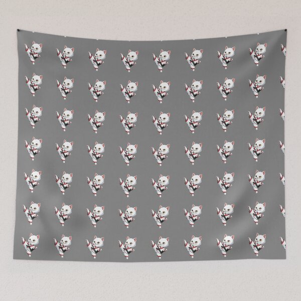 Item preview, Cat Martial Arts Black Belt Karate Taekwondo designed and sold by SofiBlair.