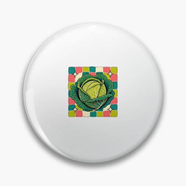 Item preview, Botanical Cabbage Illustration – Vintage Garden Vegetable Art designed and sold by AMICO77.