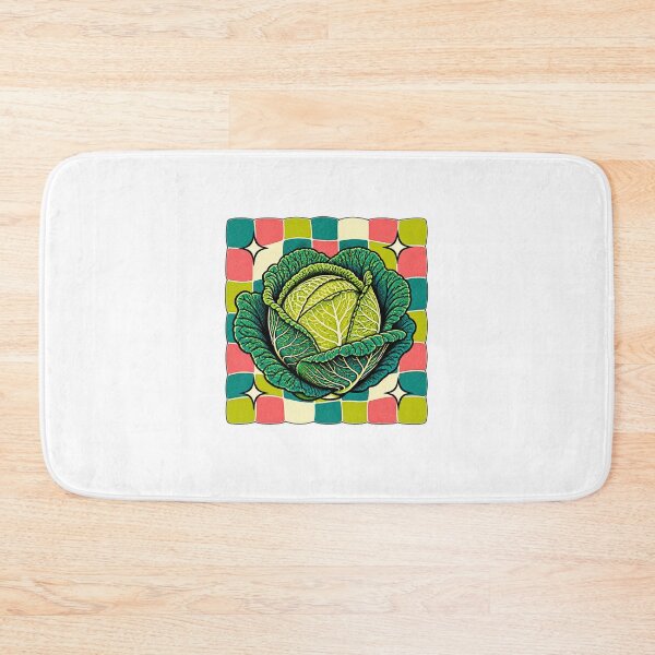 Item preview, Botanical Cabbage Illustration – Vintage Garden Vegetable Art designed and sold by AMICO77.