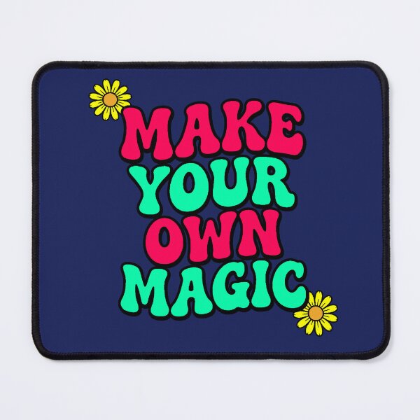 Item preview, Make Your Own Magic Groovy Retro 70s Boho Design designed and sold by AstronautMerch.