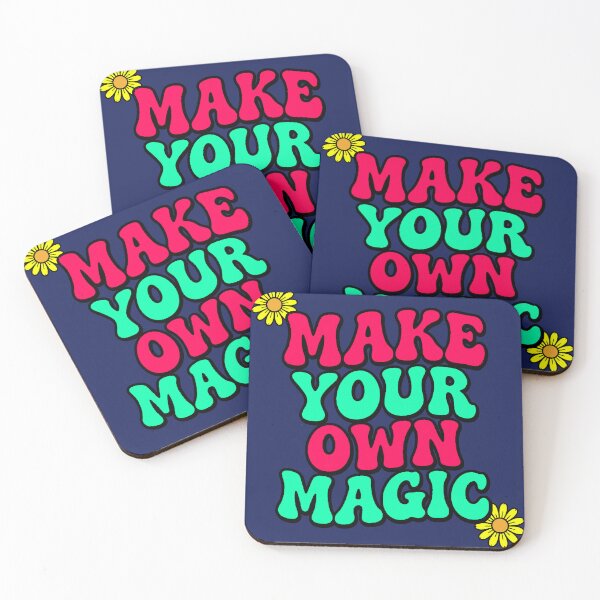 Item preview, Make Your Own Magic Groovy Retro 70s Boho Design designed and sold by AstronautMerch.