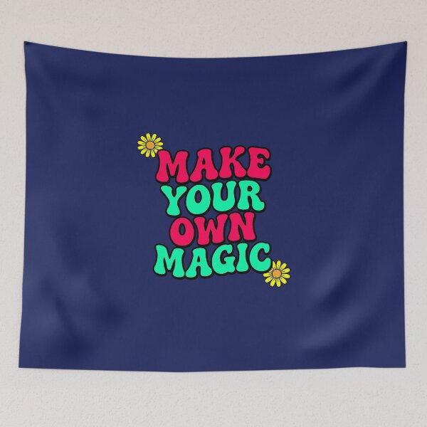 Item preview, Make Your Own Magic Groovy Retro 70s Boho Design designed and sold by AstronautMerch.