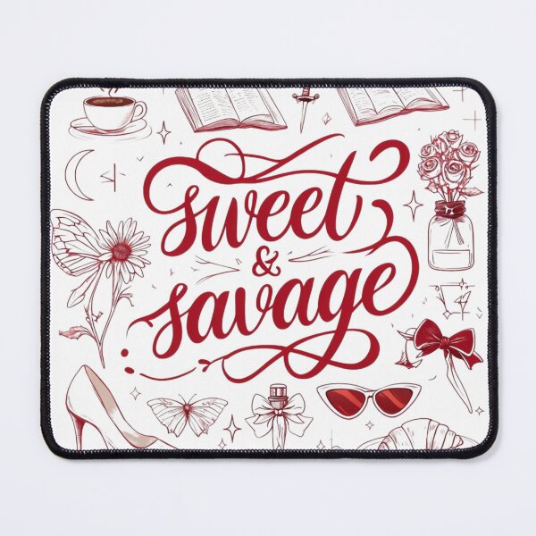 Item preview, Sweet & Savage - Positive Affirmative designed and sold by GUNAPRIYAA.