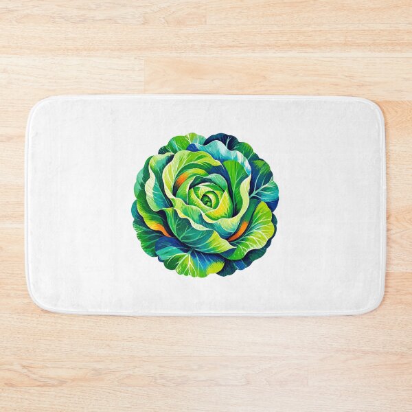 Item preview, Botanical Cabbage Illustration – Vintage Garden Vegetable Art designed and sold by AMICO77.
