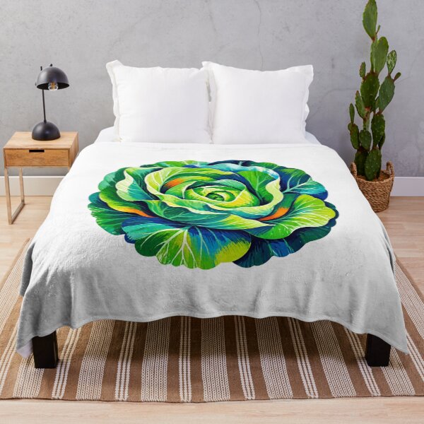 Item preview, Botanical Cabbage Illustration – Vintage Garden Vegetable Art designed and sold by AMICO77.