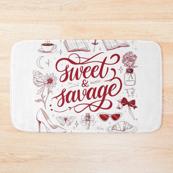 Item preview, Sweet & Savage - Positive Affirmative designed and sold by GUNAPRIYAA.