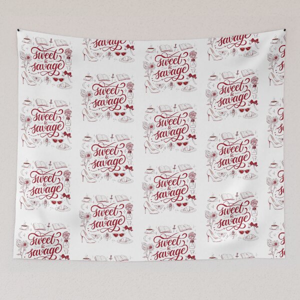 Item preview, Sweet & Savage - Positive Affirmative designed and sold by GUNAPRIYAA.