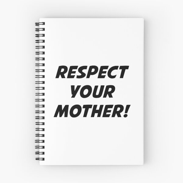 Artikelvorschau, RESPEKTIERE DEINE MUTTER! (Schwarzer Text) entworfen und verkauft von STUDIO-72.