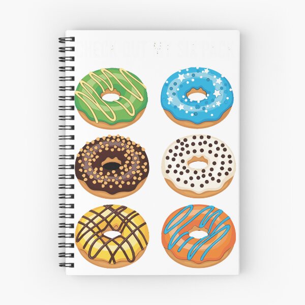 Item preview, Check Out My Six Pack Donut Lover Funny Food Humor designed and sold by SofiBlair.