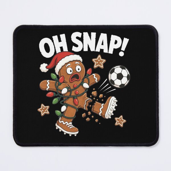 Item preview, Oh Snap GingerbreadMan Christmas Soccer Player Xmas Lights designed and sold by clothesy7.