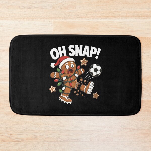 Item preview, Oh Snap GingerbreadMan Christmas Soccer Player Xmas Lights  designed and sold by clothesy7.
