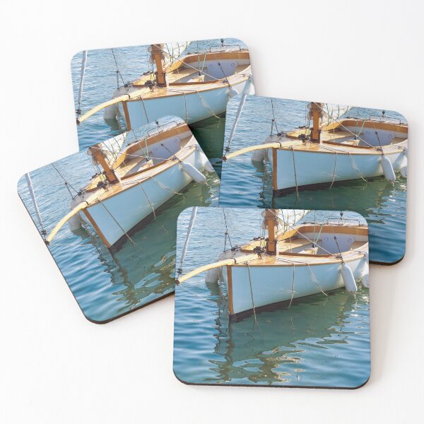 Item preview, Small Sailboat at Anchor Detailing Bowsprit designed and sold by Dorset Girl.