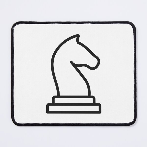 Item preview, Chess Knight Piece Line Icon designed and sold by VectorForge Studio.