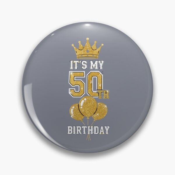 Item preview, It's My 50th Birthday Fiftieth Milestone Celebration designed and sold by SofiBlair.