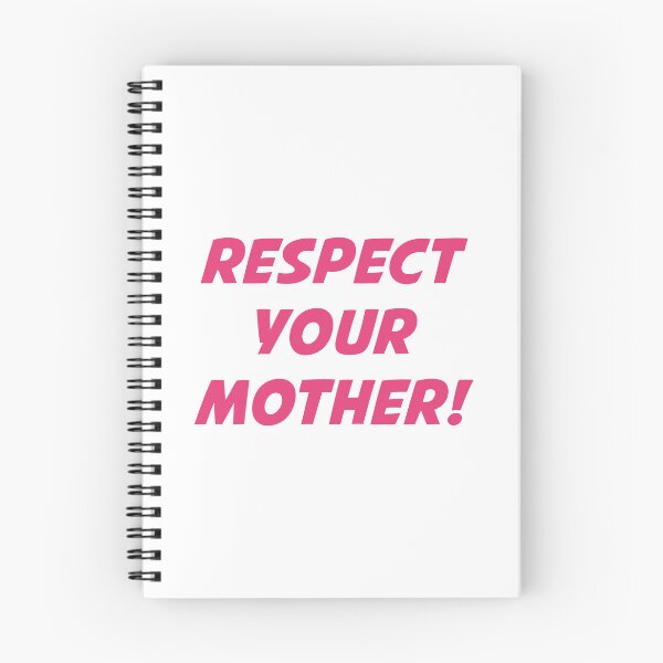 Item preview, RESPECT YOUR MOTHER! (Pink Text) designed and sold by STUDIO-72.