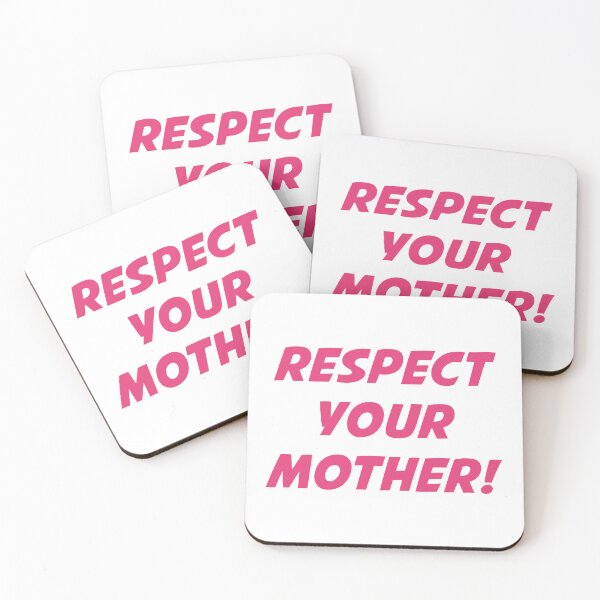 Artikelvorschau, RESPEKTIERE DEINE MUTTER! (Pinker Text) entworfen und verkauft von STUDIO-72.