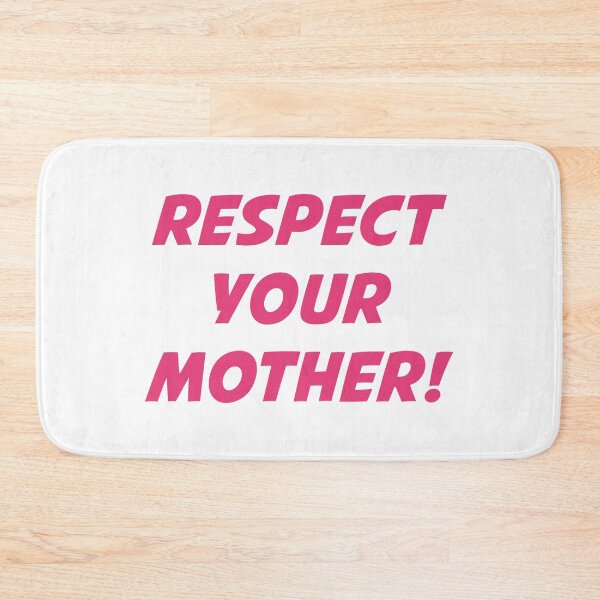 Artikelvorschau, RESPEKTIERE DEINE MUTTER! (Pinker Text) entworfen und verkauft von STUDIO-72.