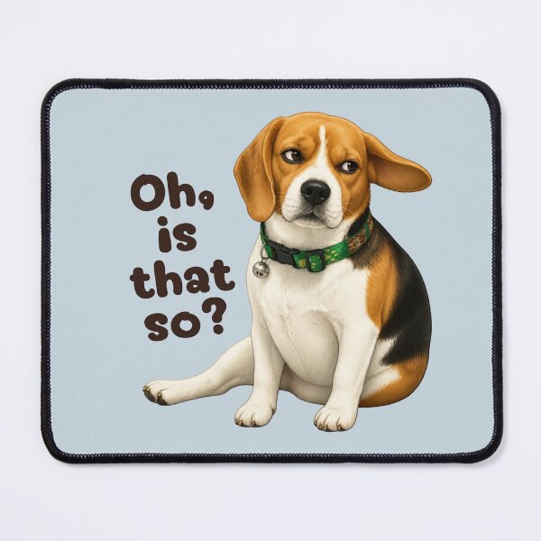 Item preview, Whatever Mood | Beagle Wit – Funny Expression Design designed and sold by CosmicQuietStudio.