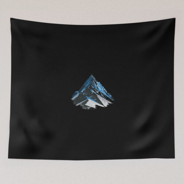 Item preview, Geometric Mountain Peak – Icy mountain world & outdoor streetwear design designed and sold by GeoBeast.