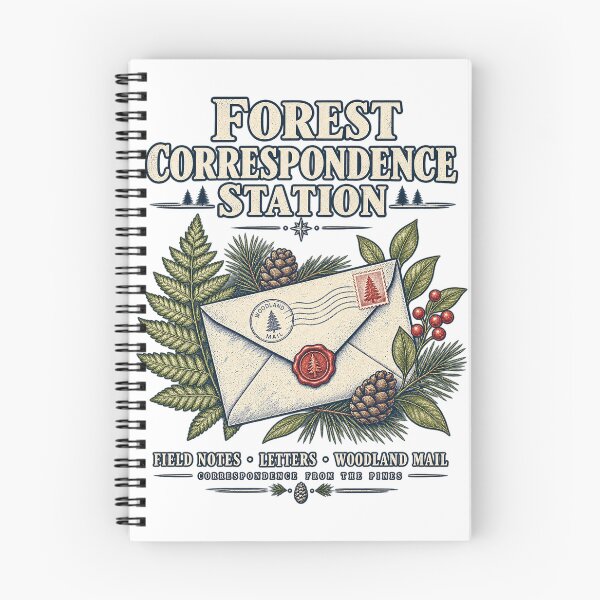 Item preview, Forest Correspondence Station designed and sold by WovenEchoStudio.