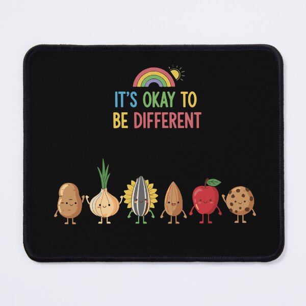 Item preview, It's Okay To Be Different Diversity Inclusion Autism Acceptance Neurodiversity designed and sold by SofiBlair.