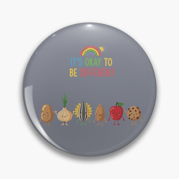 Item preview, It's Okay To Be Different Diversity Inclusion Autism Acceptance Neurodiversity designed and sold by SofiBlair.