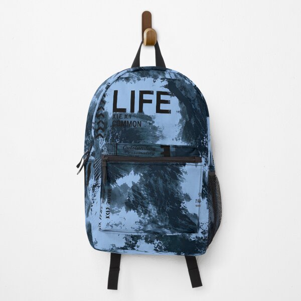 Item preview, Blue Grunge Streetwear Typography Collage designed and sold by Evan-Tees.