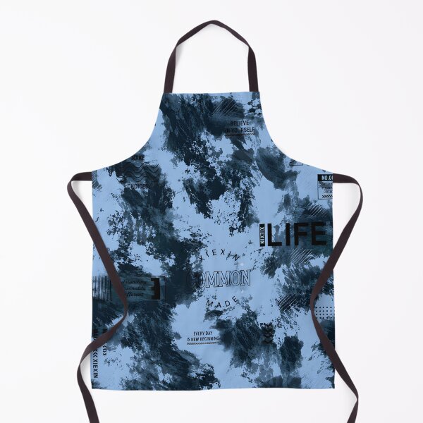 Item preview, Blue Grunge Streetwear Typography Collage designed and sold by Evan-Tees.